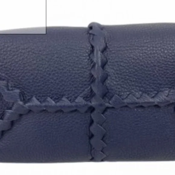 Bottega Veneta Blue Leather Hobo Handbag - Picture 3 of 6